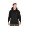 Fox Collection Black & Orange Hoodie kapucnis felső