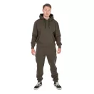 Fox Collection Green & Silver Hoodie kapucnis felső