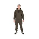 Fox Collection Green & Silver Hoodie kapucnis felső