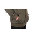 Fox Collection Soft Shell Jacket Green & Black kapucnis kabát