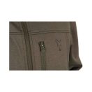 Fox Collection Soft Shell Jacket Green & Black kapucnis kabát