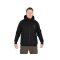 Fox Collection Sherpa Jacket Black & Orange bélelt felső
