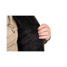 Fox Collection Sherpa Jacket Green & Black bélelt felső