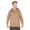 Fox Collection LW Zip Hoody Tan Ltd cipzáras kapucnis felső S