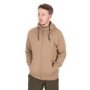 Fox Collection LW Zip Hoody Tan Ltd cipzáras kapucnis felső XXL