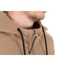 Fox Collection LW Zip Hoody Tan Ltd cipzáras kapucnis felső XXL