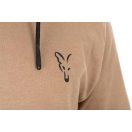 Fox Collection LW Zip Hoody Tan Ltd cipzáras kapucnis felső XXL