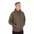 Fox Collection Zipped Hoody Green cipzáras kapucnis felső XXL