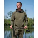Fox Collection Zipped Hoody Green cipzáras kapucnis felső XXL