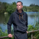 Fox Classic Hoody Black / Orange kapucnis pulóver S