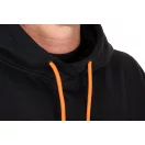 Fox Classic Hoody Black / Orange kapucnis pulóver M