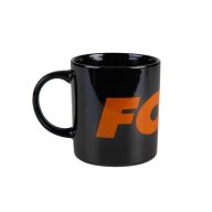 Fox Black and Orange Logo Ceramic Mug bögre