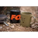 Fox Black and Orange Logo Ceramic Mug bögre
