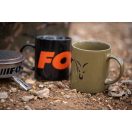 Fox Green and Black Logo Ceramic Mug bögre