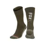 Fox Green / Silver Thermolite Long Sock zokni