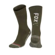Fox Green / Silver Thermolite Long Sock zokni 44-47
