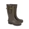 Fox Neoprene Lined Camo Khaki Rubber Boot gumicsizma neoprén béléssel 8/42
