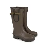   Fox Neoprene Lined Camo Khaki Rubber Boot gumicsizma neoprén béléssel 11/45