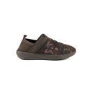 Fox Camo/Khaki Bivvy Slipper bélelt papucs