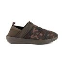 Fox Camo/Khaki Bivvy Slipper bélelt papucs