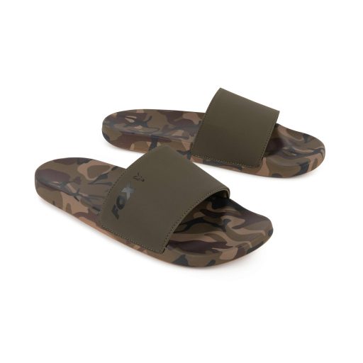 Fox Khaki/Camo Sliders papucs 9/43