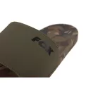 Fox Khaki/Camo Sliders papucs 11/45