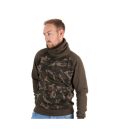 Fox Khaki Camo High Neck magas nyakú pulóver XL