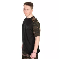 Fox Black / Camo Outline T póló Small