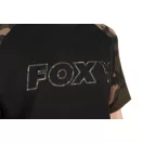 Fox Black / Camo Outline T póló Small