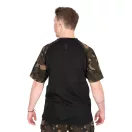 Fox Black / Camo Outline T póló Large