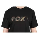 Fox Black / Camo Logo T póló