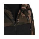 Fox LW BLack / Camo Split Zip Hoody kapucnis felső