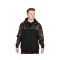 Fox LW BLack / Camo Split Zip Hoody kapucnis felső