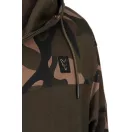 Fox LW Khaki / Camo Split Zip Hoody kapucnis felső