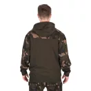 Fox LW Khaki / Camo Split Zip Hoody kapucnis felső