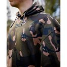 Fox LW Khaki / Camo Split Zip Hoody kapucnis felső