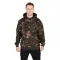 Fox LW Khaki / Camo Split Zip Hoody kapucnis felső