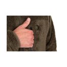 Fox Khaki HD Premium Full Zip Teddy Jacket felső