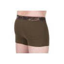 Fox Boxer Shorts Khaki/Black alsónadrág 2 db L