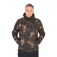   Fox Camo Full Zip Premium Sherpa 310 Hoody bélelt kapucnis felső L