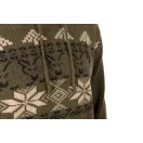 Fox Xmas Hoodie kapucnis karácsonyi mintás pulóver M