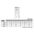 Fox Khaki LW Cargo Trousernadrág M