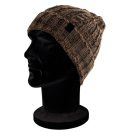 Fox Camo Black Knit Beanie téli sapka