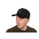 Fox Collection Baseball Black/Orange baseball sapka