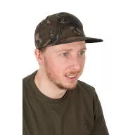 Fox Camo Flat Peak Snapback Cap baseball sapka