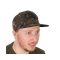 Fox Camo Flat Peak Snapback Cap baseball sapka