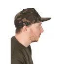 Fox Camo Flat Peak Snapback Cap baseball sapka
