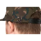 Fox Camo Flat Peak Snapback Cap baseball sapka