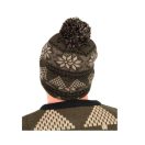 Fox Festive Bobble Hat téli sapka