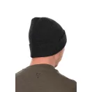 Fox Collection Beanie Hat Black & Orange téli sapka
